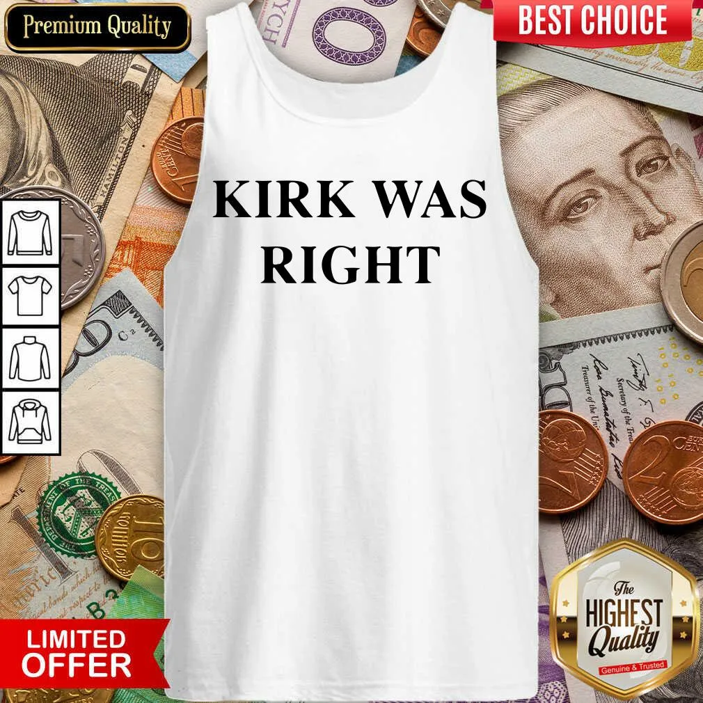 Funny Kirk Was Right Unisex Shirt - Image 2