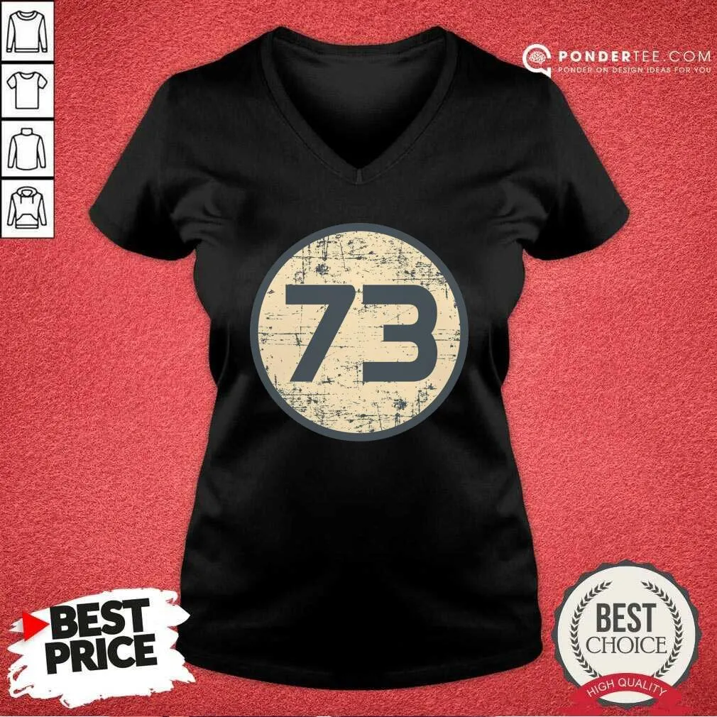 Funny Sheldon Cooper 73 Shirt - Image 3