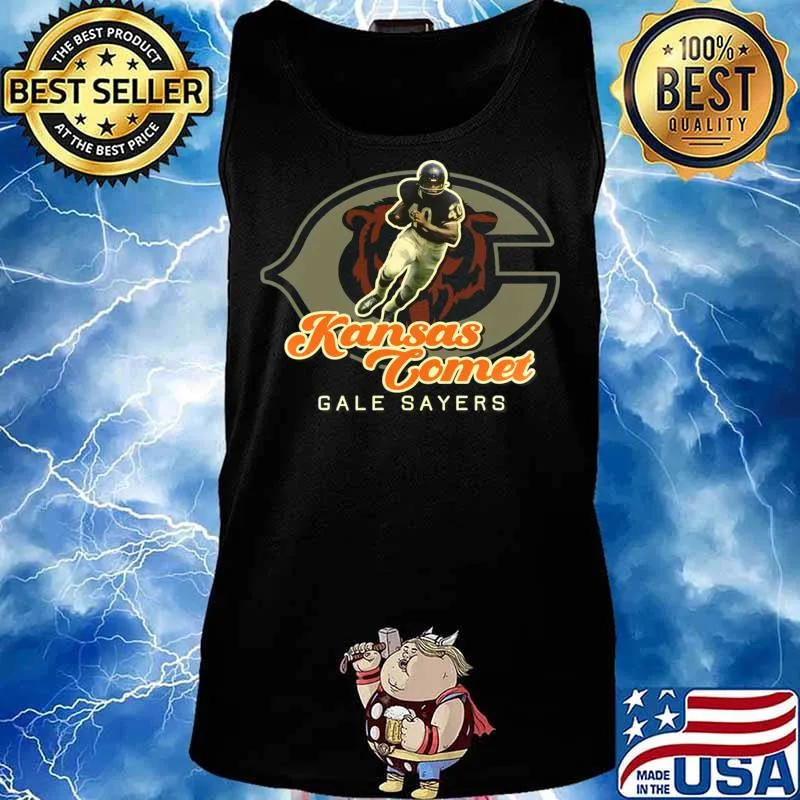 Gale Sayers Kansas Comet Baseball Shirt Tank top
