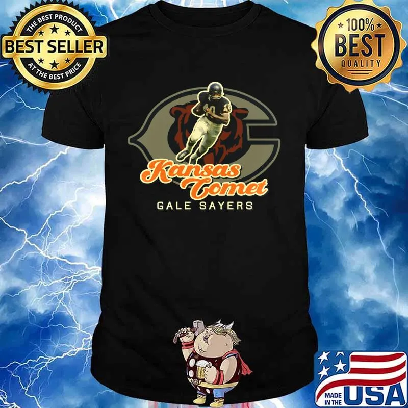 Gale Sayers Kansas Comet Baseball Shirt