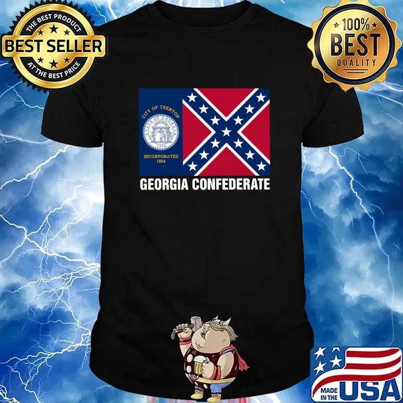 Georgia confederate city of trenton incorporated 1854 shirt