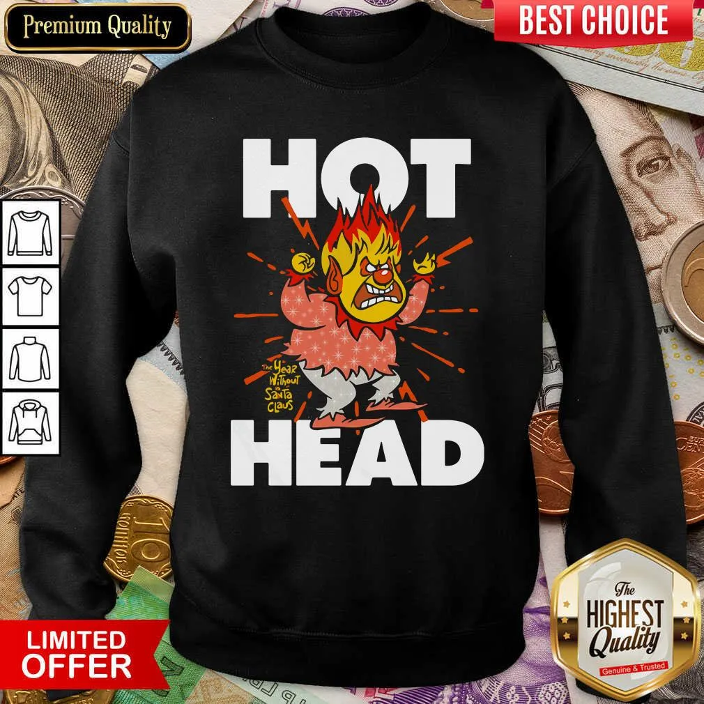 Good Heat Miser Hot Head The Year Without A Santa Claus Shirt - Image 3