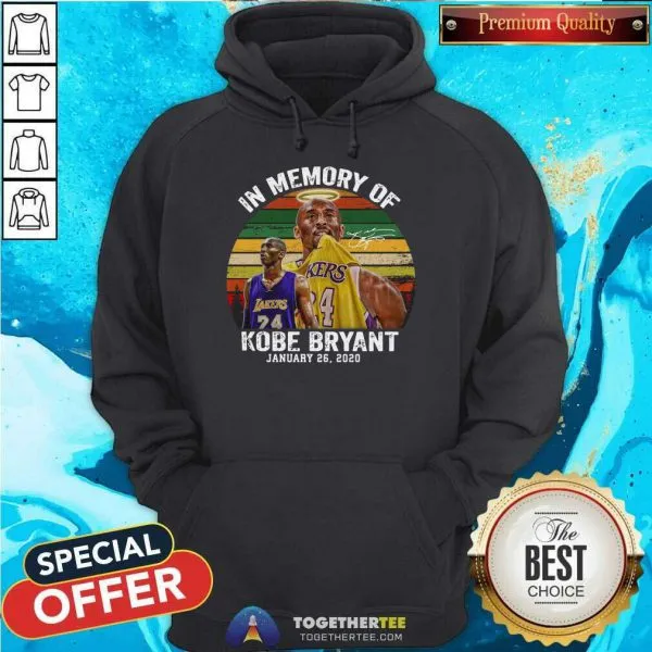 Good In Memory Of Kobe Bryant January 26 2020 Vintage Shirt - Image 5
