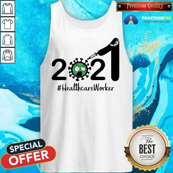 Great 2021 Coronavirus Healthcare Worker Shirt - Image 3