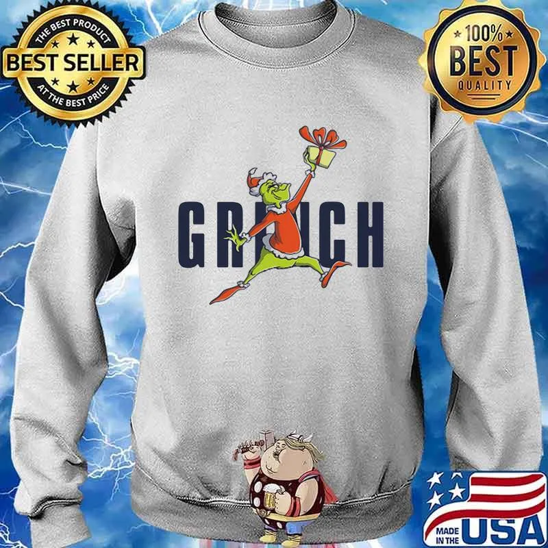 Grinch Hand Gift Wear Pajama Merry Christmas Shirt Sweater