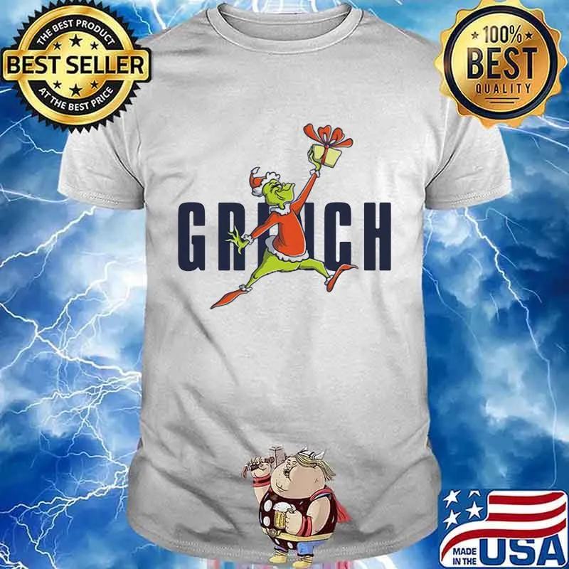 Grinch Hand Gift Wear Pajama Merry Christmas Shirt