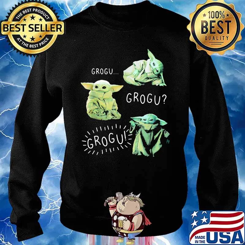 Grogu Baby Yoda Star Wars The Mandalorian Shirt Sweater