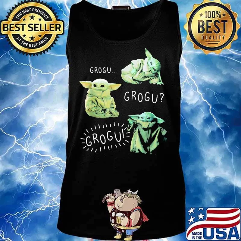 Grogu Baby Yoda Star Wars The Mandalorian Shirt Tank top