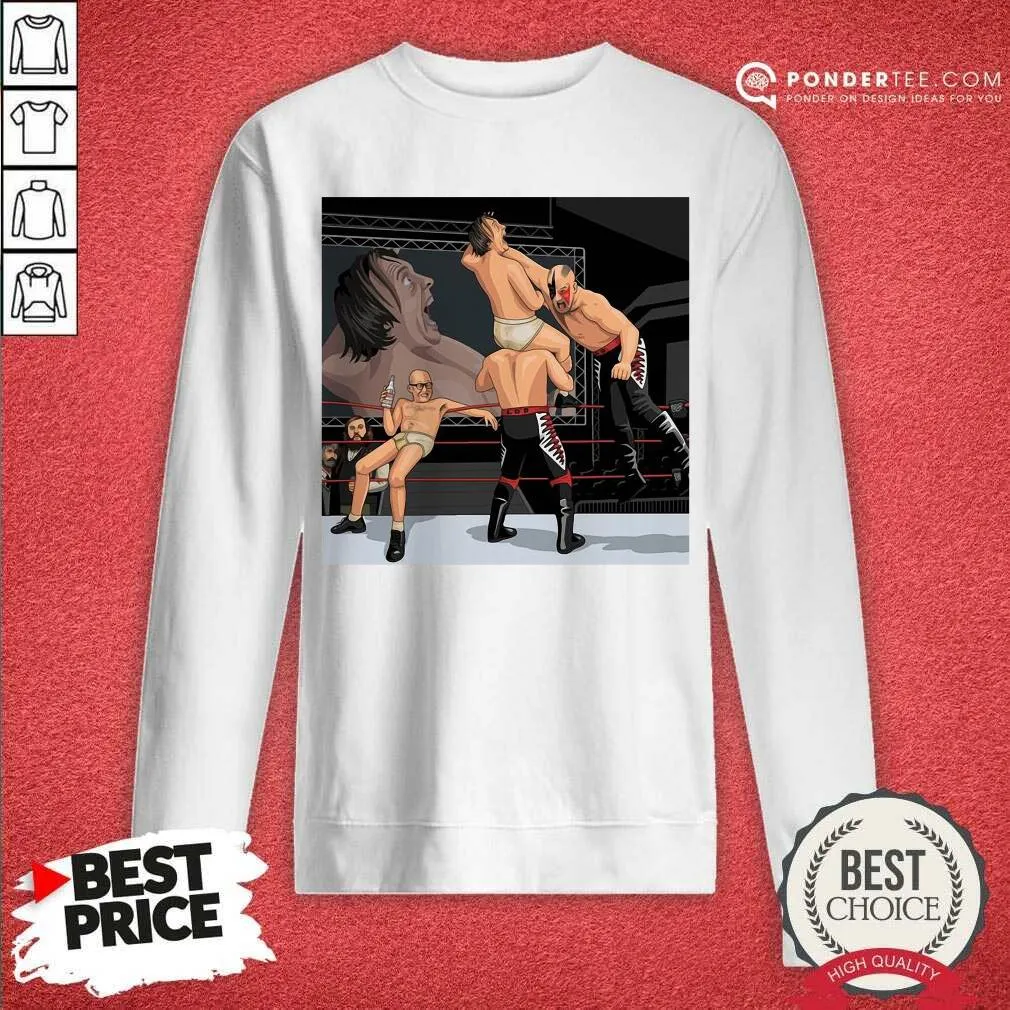 Happy Eddie And Richie Vs Legion Of Doom Art Print Shirt - Image 4