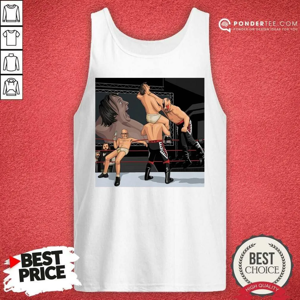 Happy Eddie And Richie Vs Legion Of Doom Art Print Shirt - Image 2