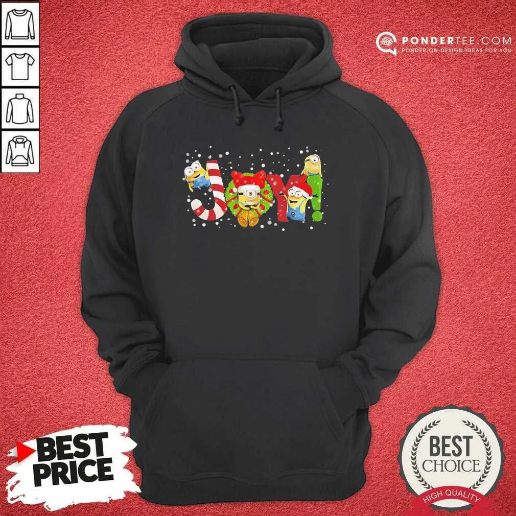 Happy Minions Joy Christmas Shirt - Image 3
