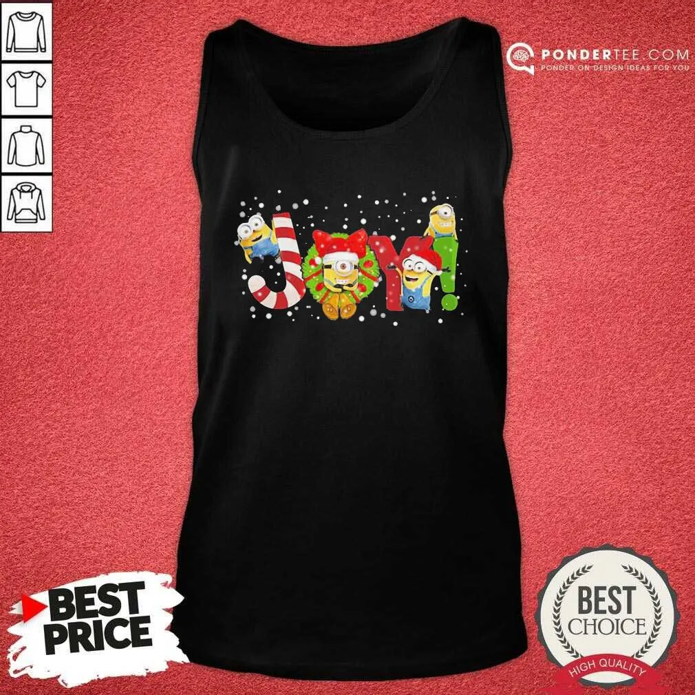 Happy Minions Joy Christmas Shirt - Image 5