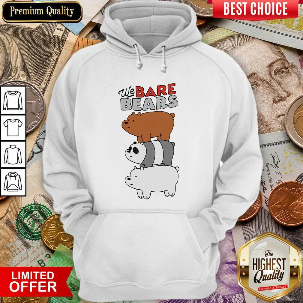 Happy We Bare Bears Shirt - Image 5