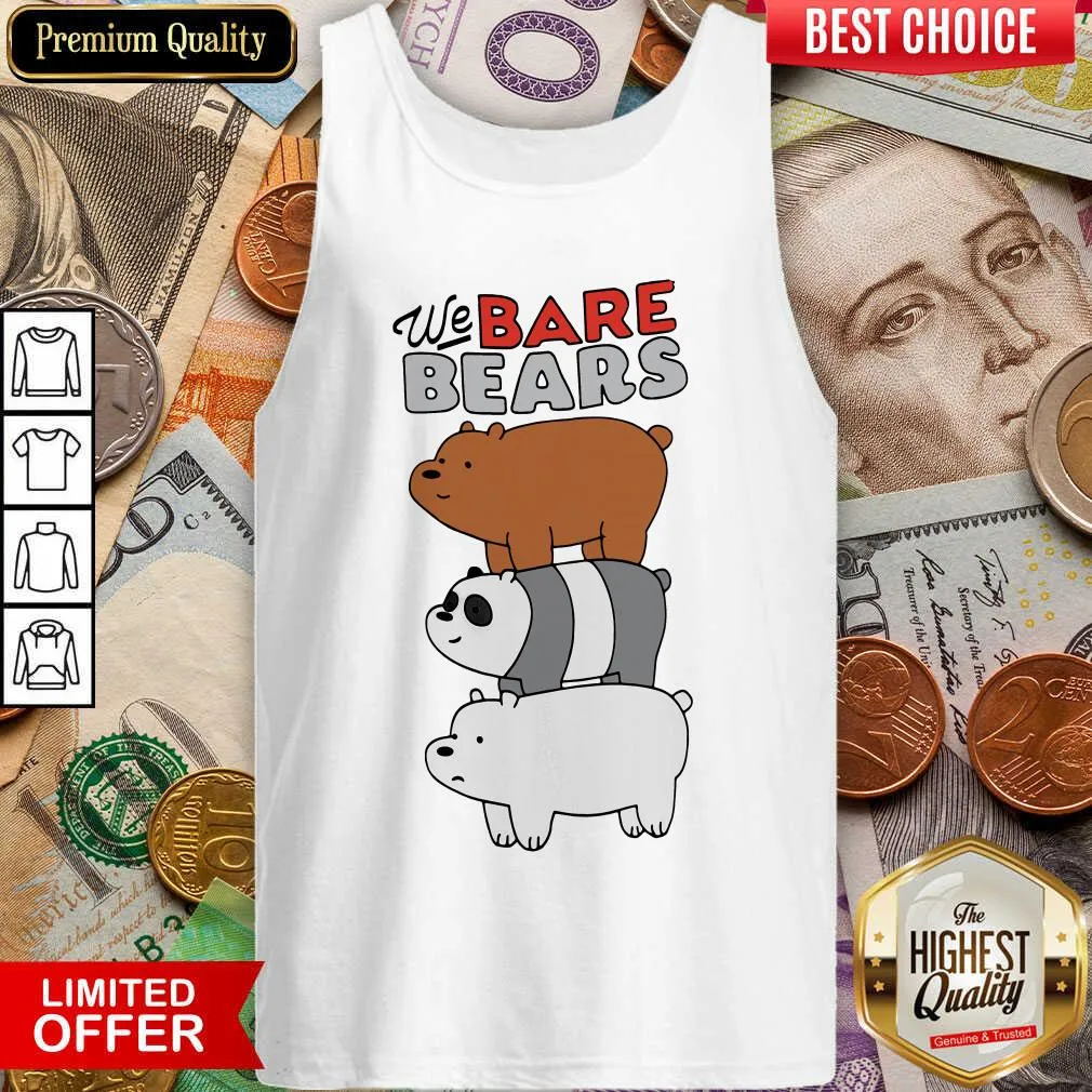 Happy We Bare Bears Shirt - Image 2