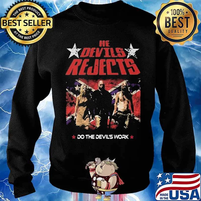 He Devils Rejects Do The Devil’s Work American Horror Film Shirt Sweater