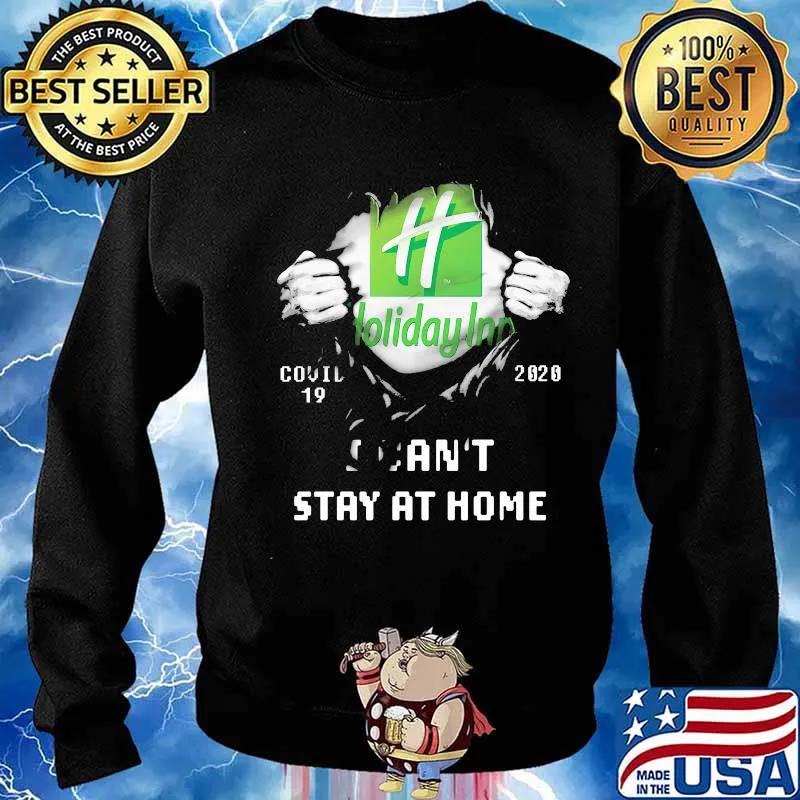 Holyday Inn Covid 19 2020 Stay At Home Corona Virus Social Distancing Shirt Sweater