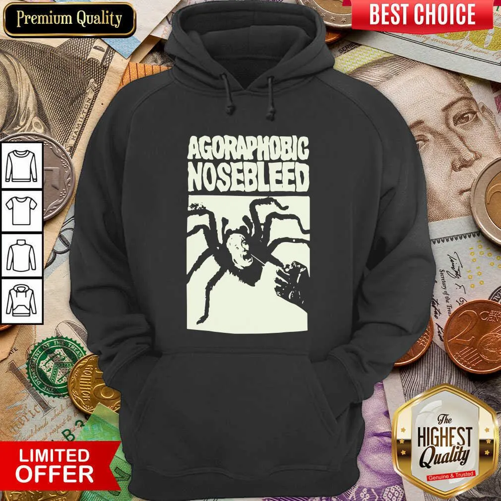 Hot Agoraphobic Nosebleed Spider-Woman Shirt - Image 5