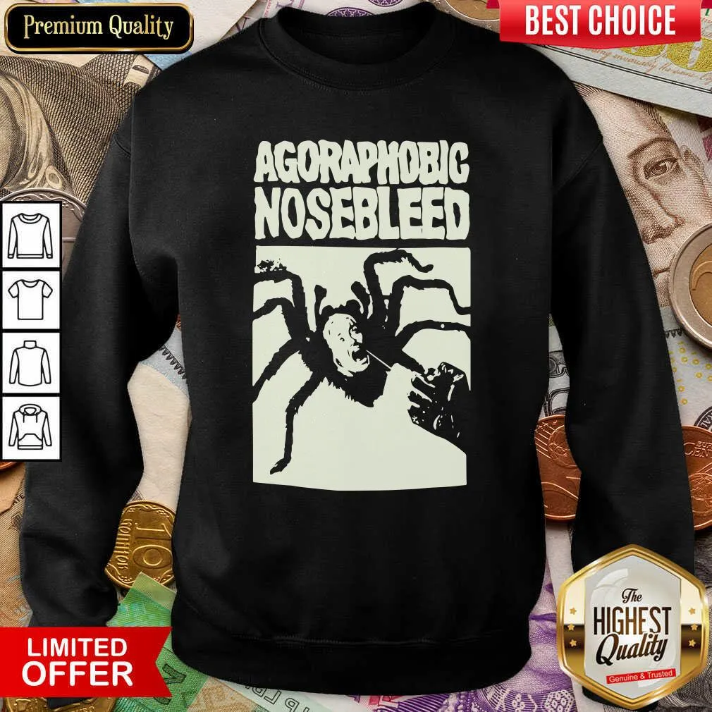 Hot Agoraphobic Nosebleed Spider-Woman Shirt - Image 4