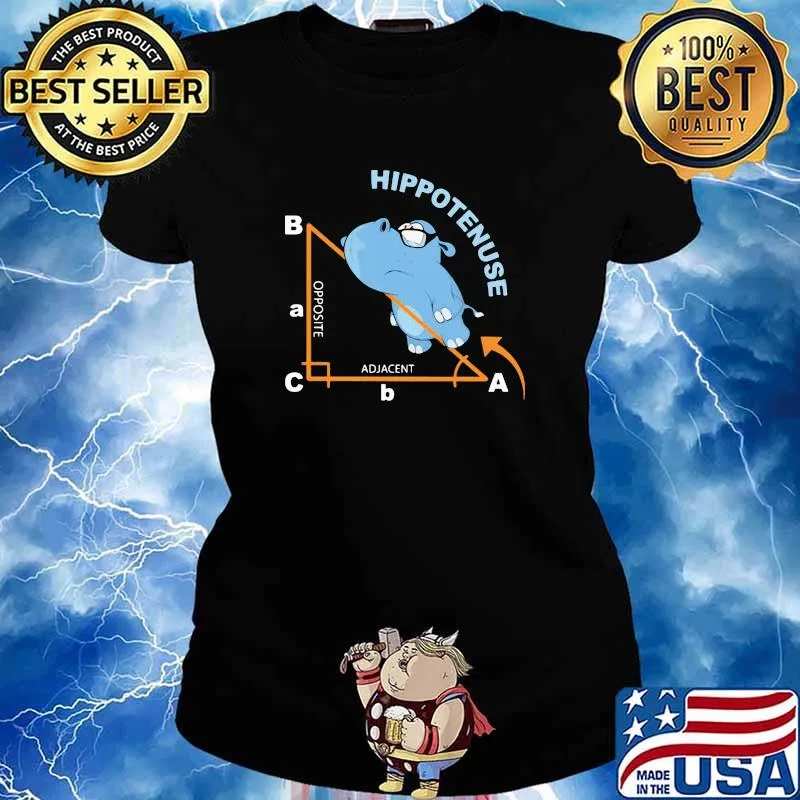 Hypotenuse Formula opposite adjacent s Ladies tee