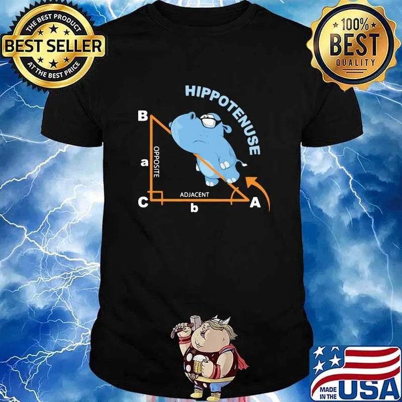 Hypotenuse Formula opposite adjacent shirt