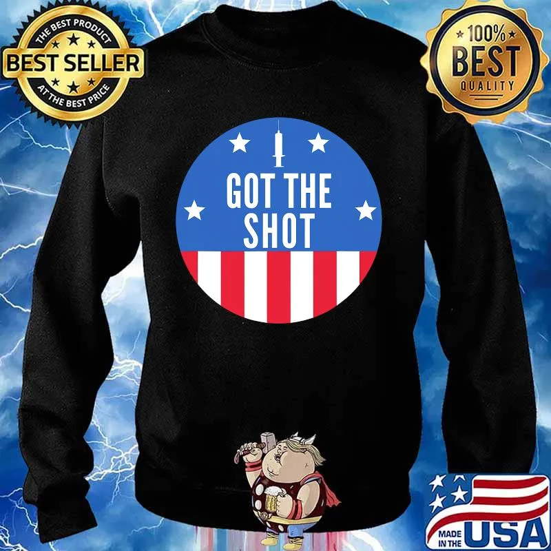 I Got The Shot Vaccine Immune Hug Me Immunity Cause Adults American Shirt Sweater