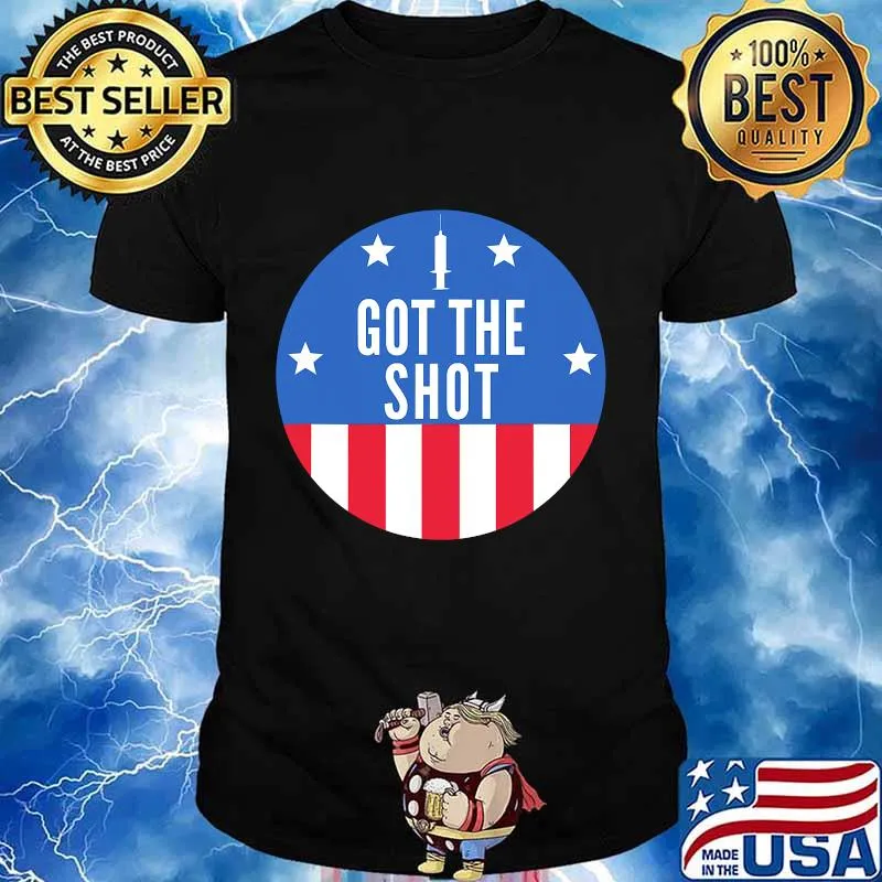 I Got The Shot Vaccine Immune Hug Me Immunity Cause Adults American Shirt