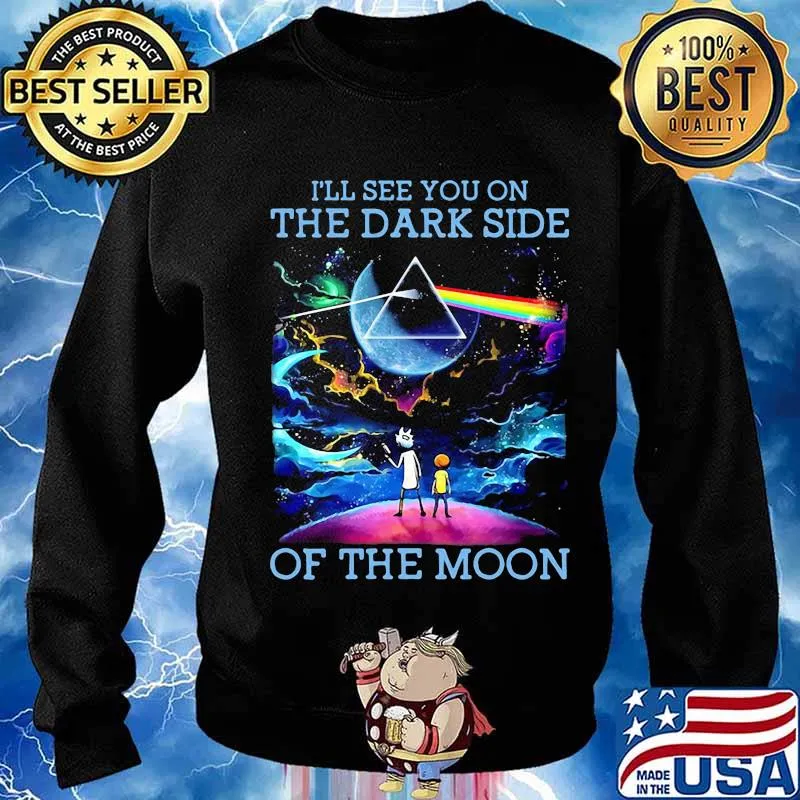 I’ll See You On The Dark Side Of The Moon Watching Pink Floyd Shirt Sweater