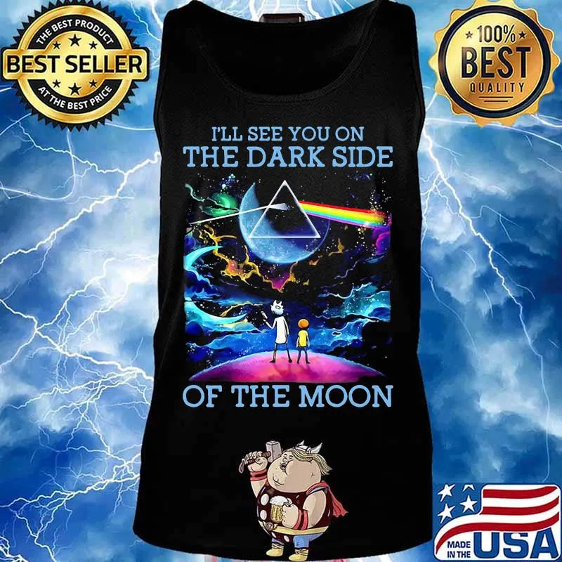 I’ll See You On The Dark Side Of The Moon Watching Pink Floyd Shirt Tank top