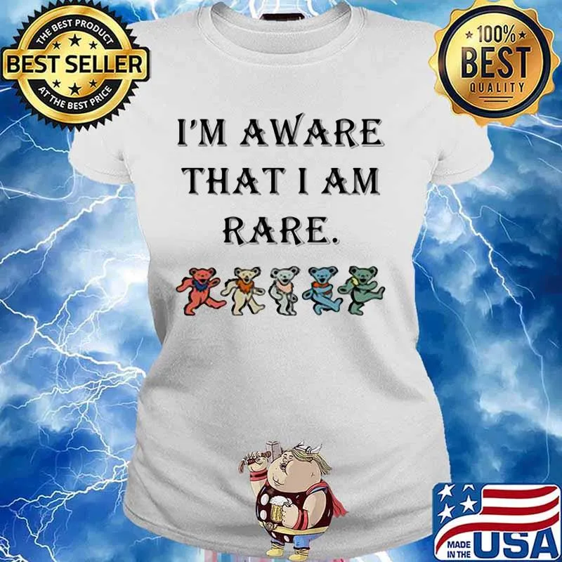 I’m Aware That A Am Rare The Beatle Dancing Bear Shirt Ladies tee