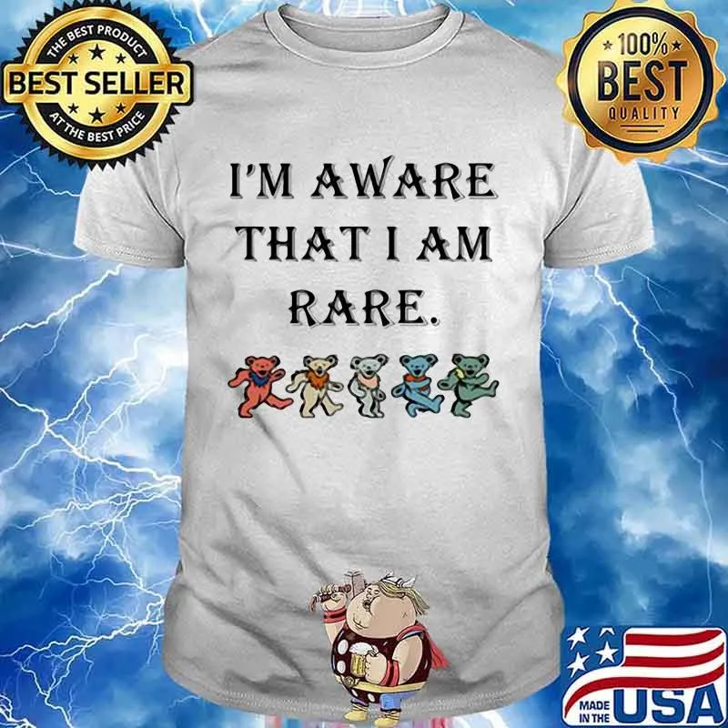 I’m Aware That A Am Rare The Beatle Dancing Bear Shirt