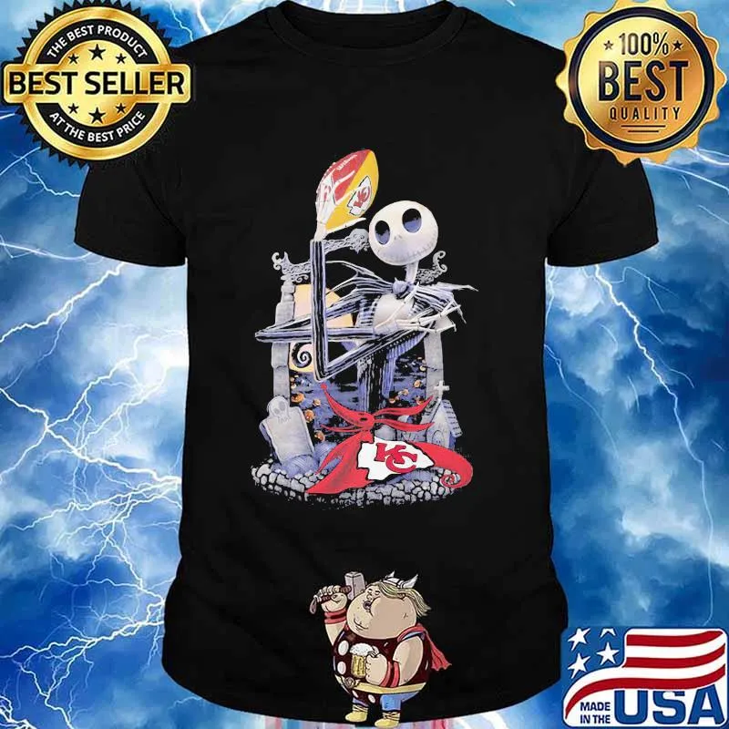 Jack Skellington Kansas City Football Shirt