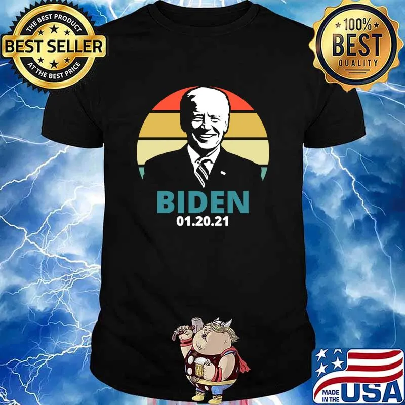 Joe Biden 46th President Inauguration Day 2021 Sunset Shirt