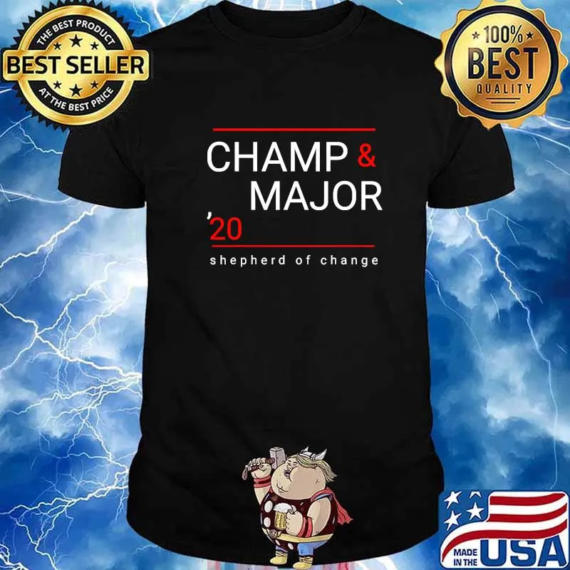 Joe Biden Champ Major Dogs Shepherd Of Change 2020 Shirt