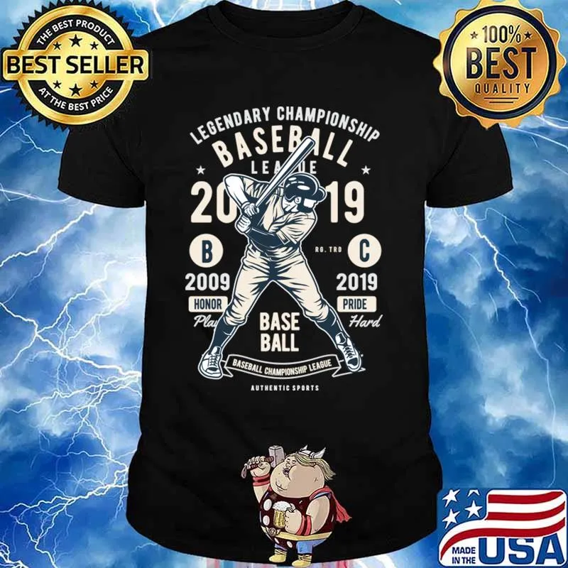 Legendary Championship Baseball Honor Pride Major League Shirt