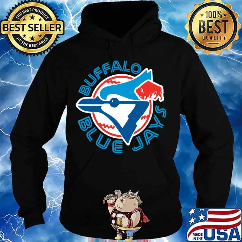 Logo Buffalo Blue Jays Baseball Shirt Hoodie