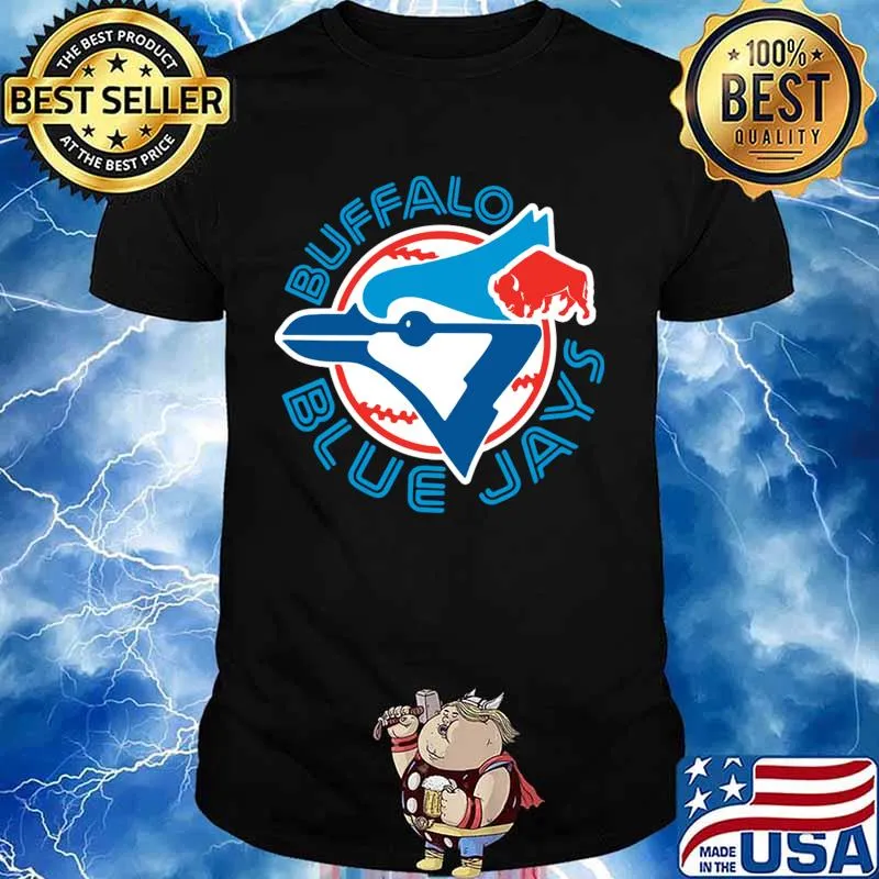 Logo Buffalo Blue Jays Baseball Shirt