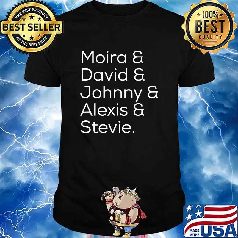 Moira David Johnny Alesis And Stevie Shirt