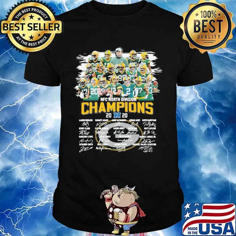 Nfc North Division Champions Signature Shirt