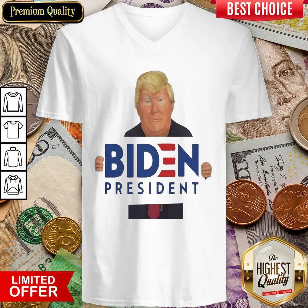 Nice Donald Trump Hug Biden President Shirt - Image 5