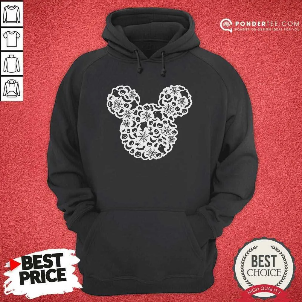 Nice Mickey Mouse Halloween Ghost Pumpkin Shirt - Image 5