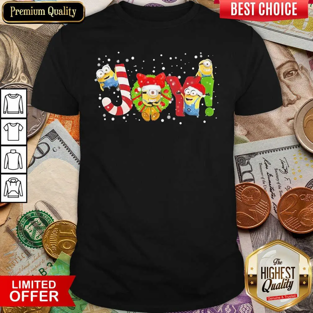 Nice Minions Joy Christmas Shirt