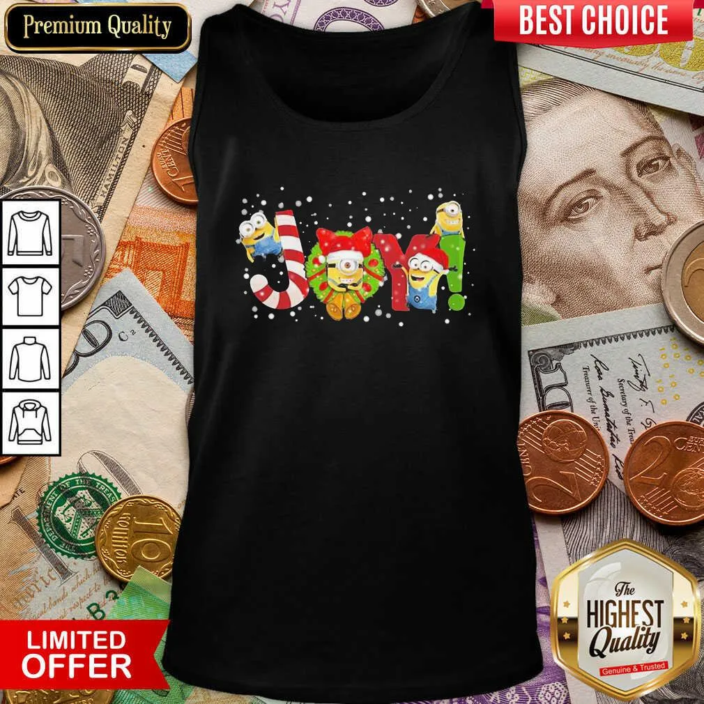 Nice Minions Joy Christmas Shirt - Image 2