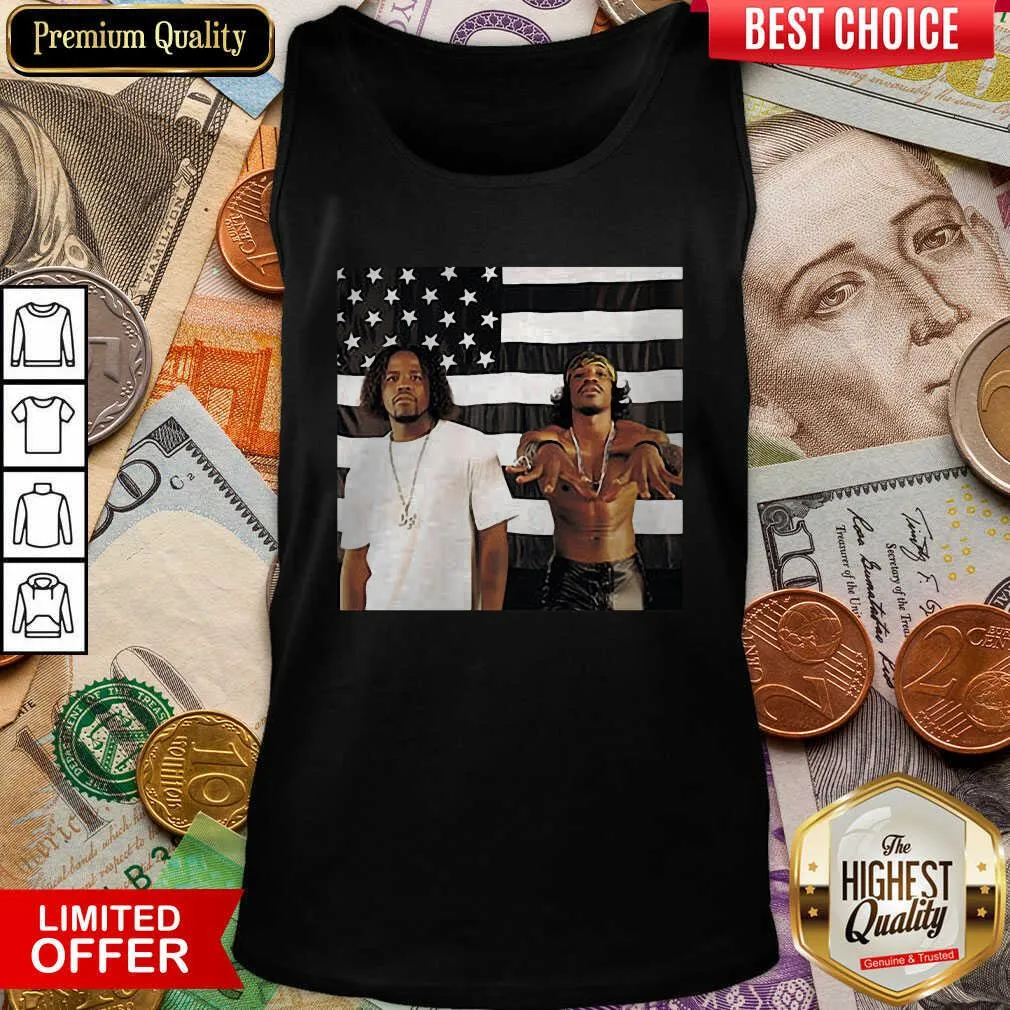 Nice Outkasts Stankonia American Flag Shirt - Image 2