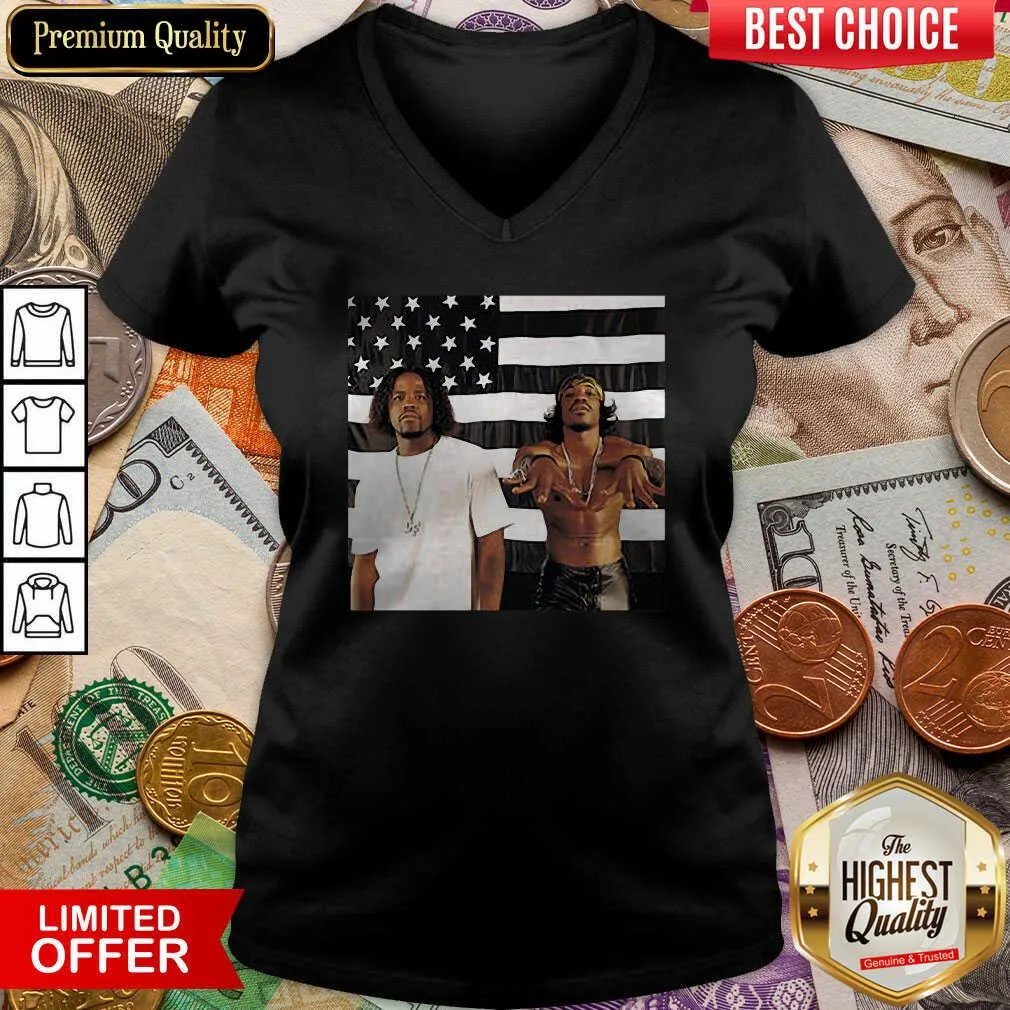 Nice Outkasts Stankonia American Flag Shirt - Image 5