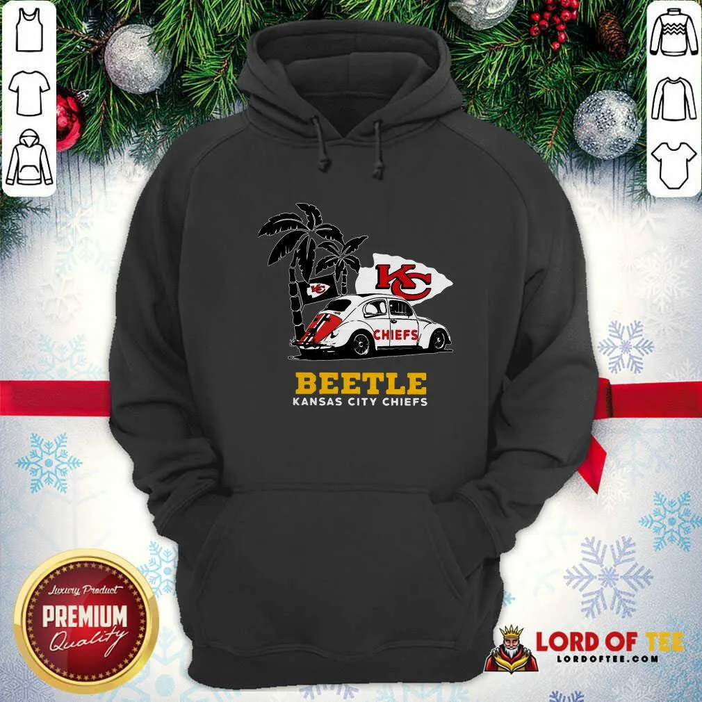 Nice Volkswagen Beetle Kansas City Chiefs Shirt - Image 2