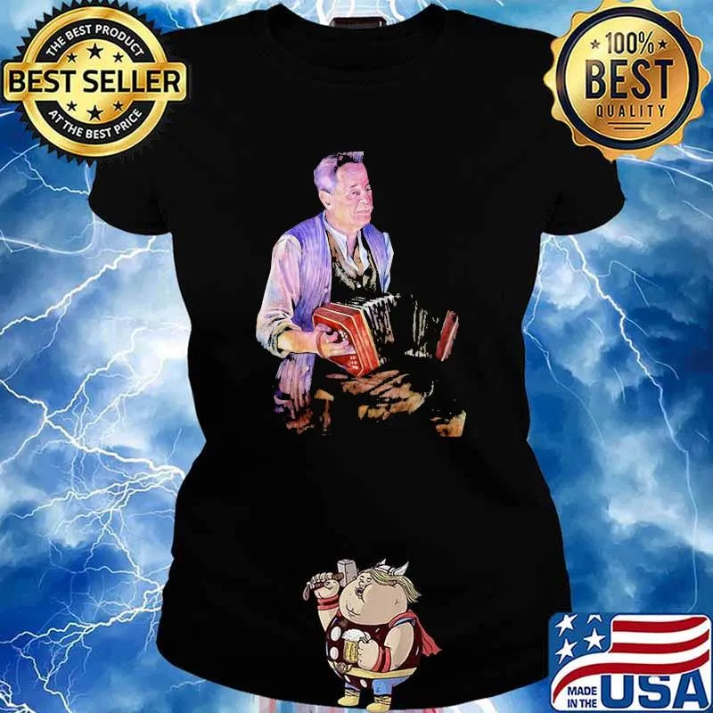 Official Accordion Old Man Shirt Ladies tee