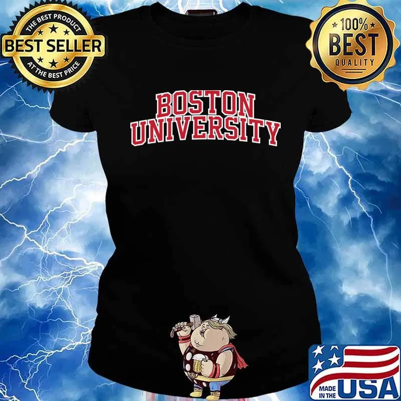 Official Boston University Shirt Ladies tee