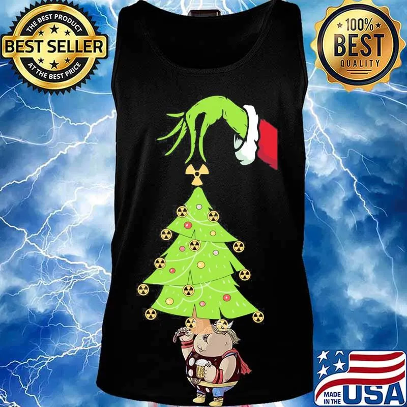 Official Christmastree Merry Xmas Grinch Shirt Tank top