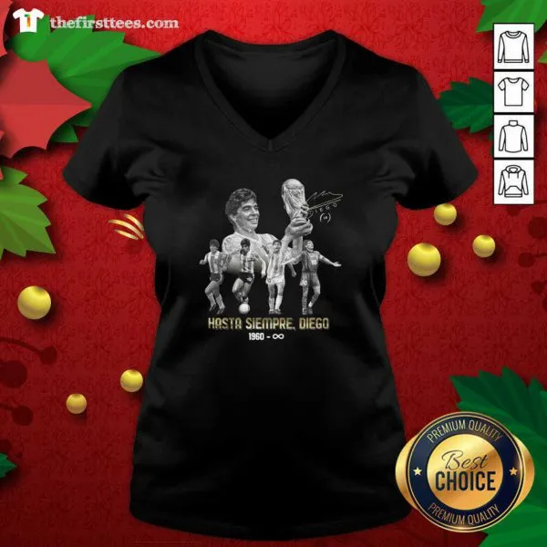 Official Diego Maradona Hasta Siempre Diego 1960 Signature Shirt - Image 3