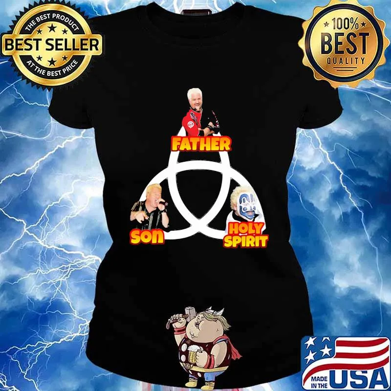 Official Father Son Holy Spirit Lads Shirt Ladies tee